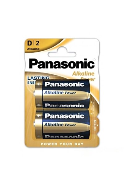 PANASONIC Αλκαλικές μπαταρίες, D, 2 τεμάχια