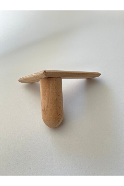 GÜRGEN AĞACI Bohem ahşap ayak 14 cm ham 4 ad