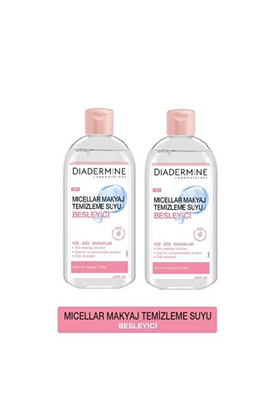 Diadermine Besleyici Makyaj Temizleme Suyu 400 ml x 2 Adet