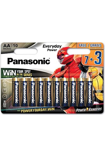 PANASONIC Μπαταρίες AA Everyday Power, 10 (7 + 3 δωρεάν)