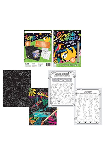 Hinkler Scratch Surprise Jungle Joy