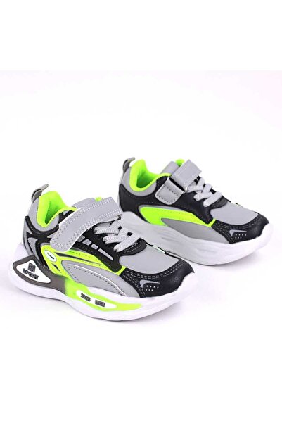 mm Comfortable sneakers for children with light sole N225-GREY