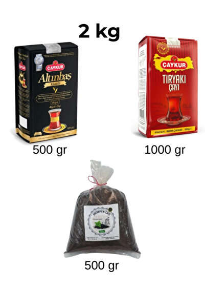 Çaykur Avantaj Paketi - Altınbaş, Tiryaki, Mayıs Çayı 3'lü Set