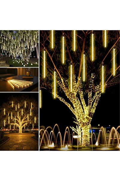 Premium Ticaret Meteor LED USB Sarı Renk Ağaç Işığı Renk Değiştiren Asmalı De...