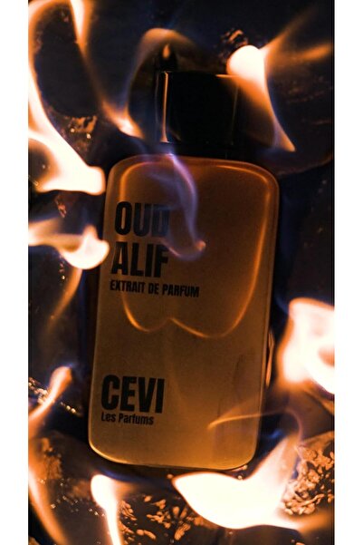cevi Les Parfums OUD ALIF Extrait de Parfum, Unisex, 100ml, Deep Warm and Enveloping Fragrance
