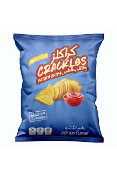 Crackles Potato Chips Ketchup, 155 gm