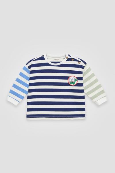 NBT BSC BG Store بدلة رياضية مخططة للأطفال الصغار