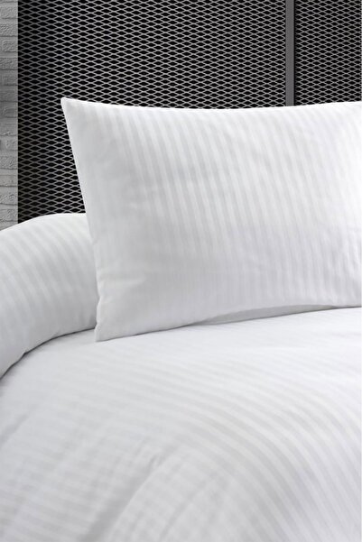 Mossyna 2-Pack 50X70 Satin Striped Pillowcases Cotton