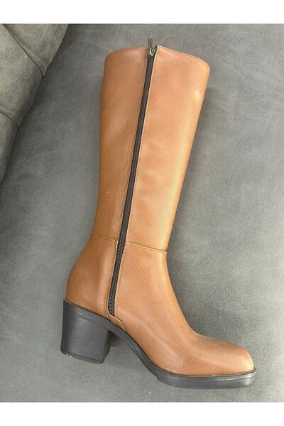 Gess UZUN ÇİZMESİ AÇIK KAHVE