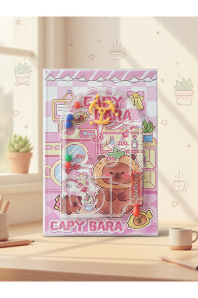 Bam Capybara Game Lined Notebook with Cover 80 Sheets