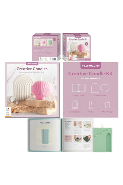 Hinkler Craft Maker Creative Candle Kit