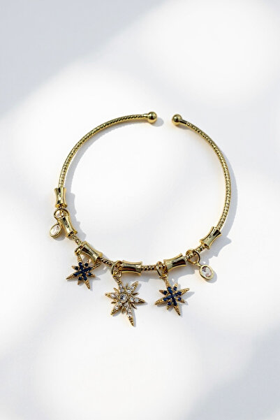 Zirona سوار بتصميم نجمة القطب مع حلية على شكل نجمة