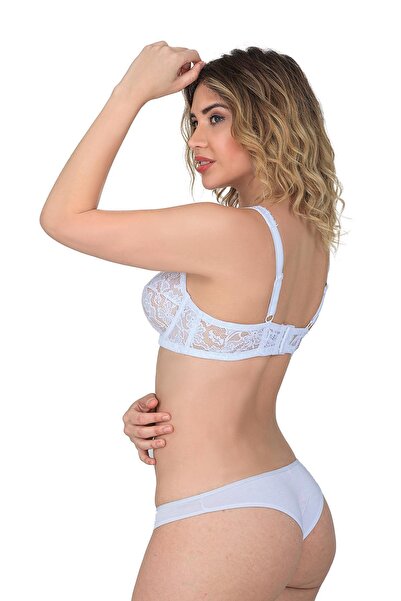 Difolia Ekru Mi Emay 178 C Underwire Lace Bra