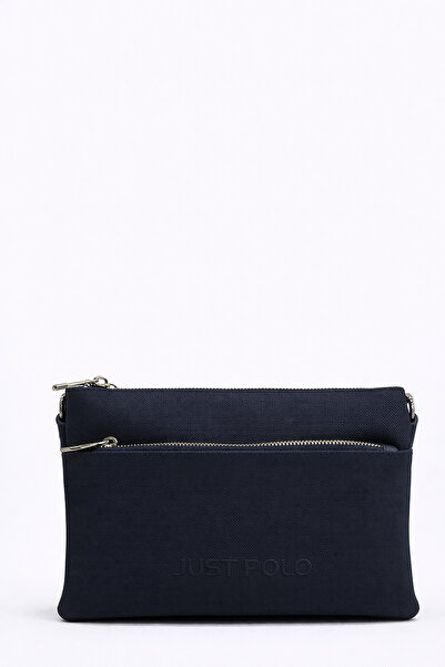 Just Polo Cross Strap Women's Messenger Bag Navy Blue 6043