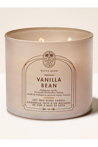 Bath & Body Works Vanilla Bean Büyük Mum 411 g