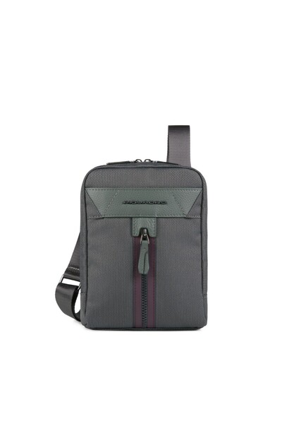 PIQUADRO Piquadro, Trakai, Чанта за рамо, Текстилна чанта през рамо, Зелена, ...