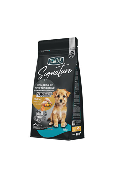 Sİgnature Hrană uscată câini junior talie mică cu pui și orez 12 kg, super pr...