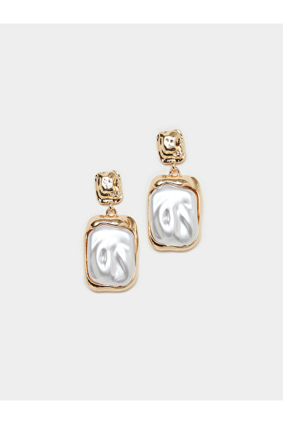 Styli Faux Pearl Drop Earrings