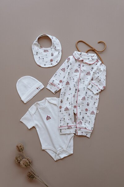 Oh La La Koala For Little Ones Sirk Serisi 4lü Yenidoğan Set (0-3 Ay)