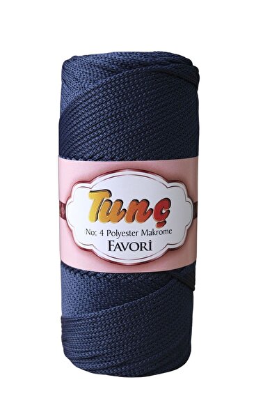 Tunç الرقم المفضل: 4 خيط بوليستر ماكراميه 260 / 2 قطعة