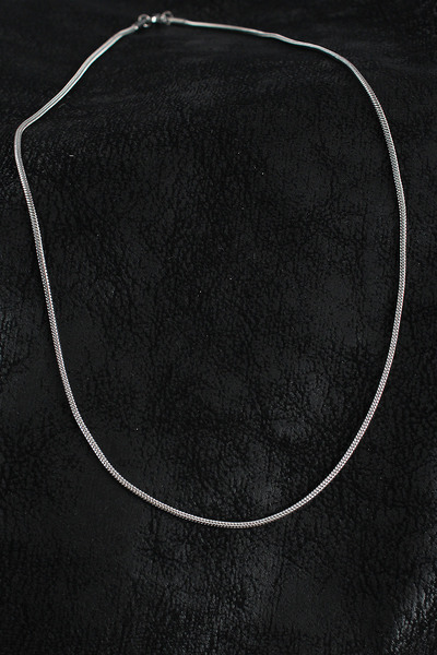 callerrons accessories Knitted Chain Model Silver Color Men's Necklace - Ebj2...