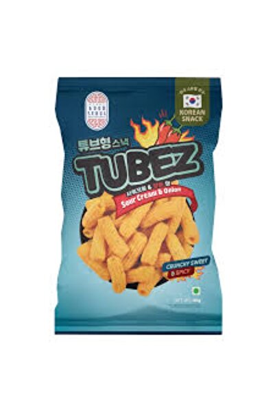 Good Seoul Tubez Sour Cream & Onion Snack, 85 gm