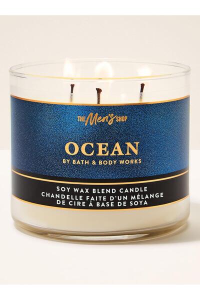 Bath & Body Works Ocean Büyük Mum 411 g