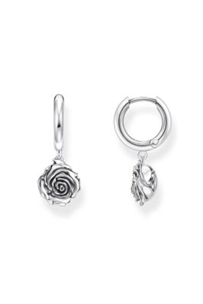 Thomas Sabo CR 757-637-21 hoops midnight rose silver Ladies