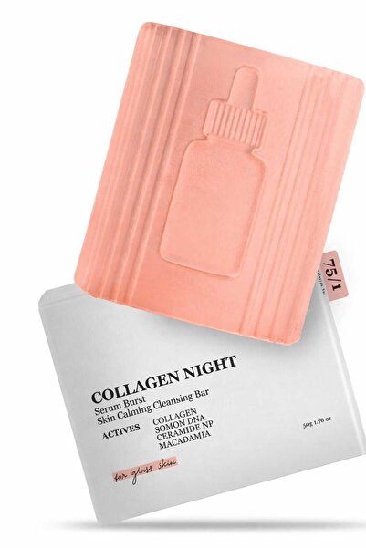 Marka PhLab Collagen Night Kolajen ve Somon DNA'lı Gece Yüz Bakım Barı, Kolaj...