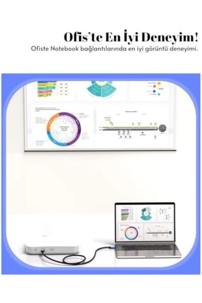 Nacario كابل NrcrioShop 4K HDMI HDTV 2.0V لجهاز الكمبيوتر، بلاي ستيشن، إكس بو...