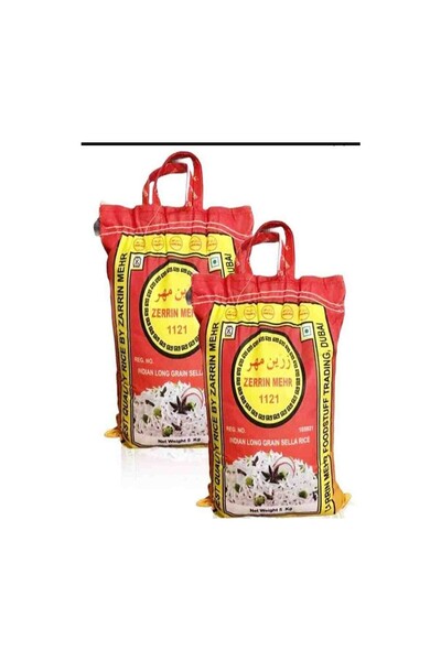 Zarrin Mehr Zerrin Mehr 1121 Basmati Pirinç 10 kg. Mojdeh. Mahmood