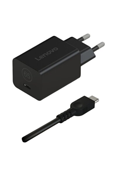 LENOVO Încărcător de rețea GaN Nano, USB-C 65W, negru