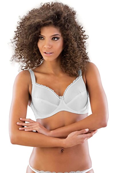 Difolia White Mi Emay 114 B Underwire Gathering Bra