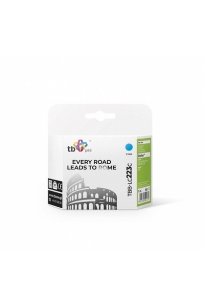 TB Print Ink Cartridge, Compatible with Brother, Cyan