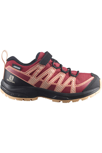 Salomon Pantofi alergare trail copii XA PRO V8 CSWP K-Negru/Rosu-29