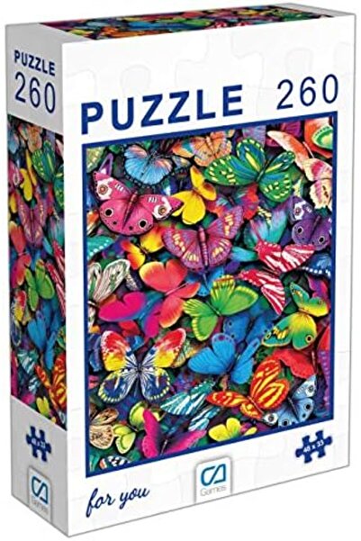 Nacario Nrcrioshop Kelebeker Puzzle 260 Pieces 48 X 33 Cm. 6007 1201248