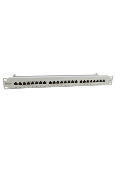 EQUIP Panou de patch-uri 1U, echipat, 24 de porturi RJ-45, Gigabit Ethernet