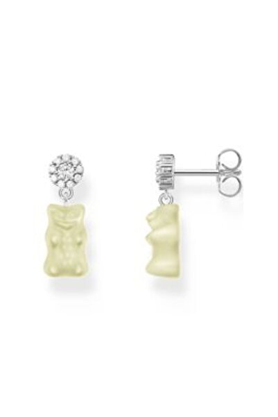 Thomas Sabo H 2330-052-14 ear studs with white goldbears silver Ladies