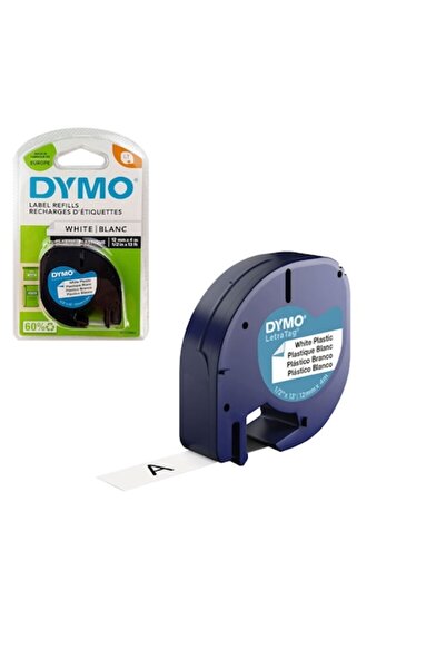 Dymo Пластмасови етикети LetraTag 12 мм x 4 м