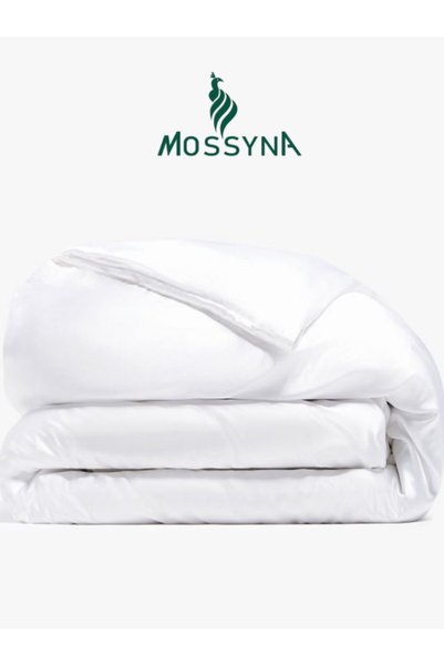 Mossyna 100% Cotton White Hotel Type Bedding Set 200X220 Duvet Cover 240X260 Bed Sheet 2 Pcs. 50X70 Pillowcase