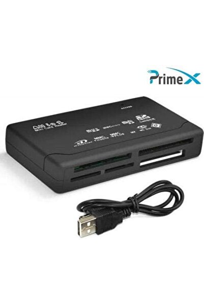 Nacario Nrcrioshop Plus Px-550 6 Input Micro, Mmc, Minisd, Sc-Hc, Xd, Msduo, ...