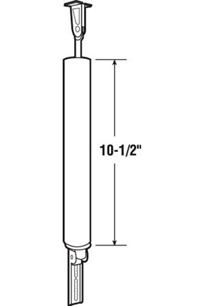 Nacario منتجات NrcrioShop K 5059 قفل باب هيدروليكي، قابل للتعديل، أسود 1201248