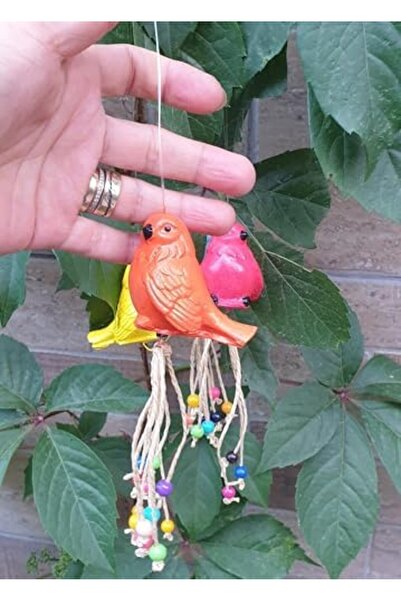 Nacario Nrcrioshop Decorative Colorful Bird Figured Balcony Ornament, Set of ...