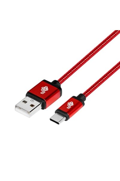 TB Cablu USB-USB C, TB, încărcare rapidă, 1,5 m, roșu