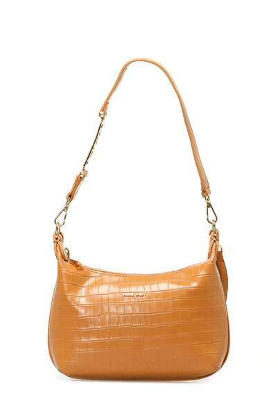 Nine West CABELLABAGY 5FX Kadın Çapraz Çanta -Gold Detaylı