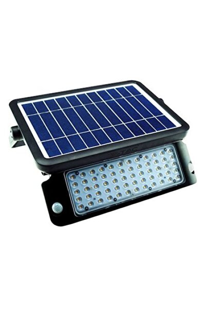 V-TAC Proiector LED cu încărcare solară, 10W, lumină neutră, 4000K, IP56