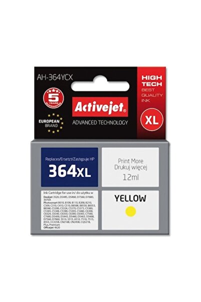 ActiveJet AH-364YCX Ink Cartridge (replacement for HP 364XL CB325EE) Premium,...