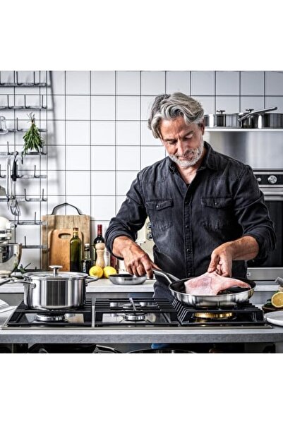 Yıldızan Gnyshop 3-Ply Stainless Steel Frying Pan 20 cm 153783