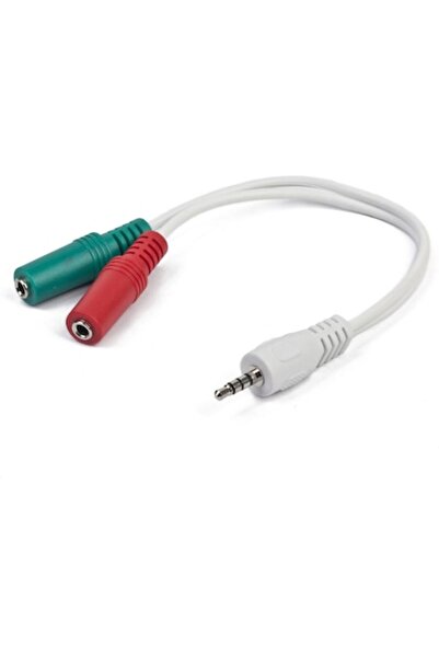 Gembird Audio Cable Splitter 1 x 3.5 mm Jack T to 2 x 3.5 mm Jack M, 20cm, White