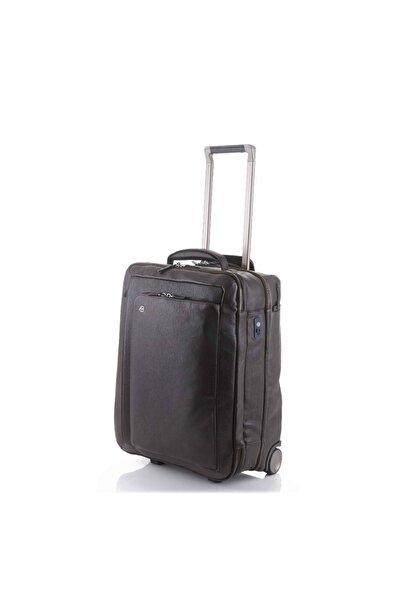 PIQUADRO , BagMotic, Leather, Cabin Leather Trolley, Dark Brown, BV2960B3BM/T...